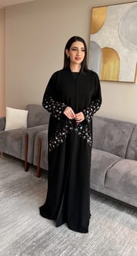 Nada  Abaya Black thumb 2
