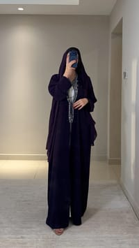 Marmar Abaya Purple thumb 2