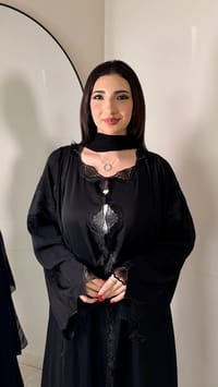 Alyazi Abaya Black thumb 3