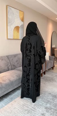 Lima  Abaya Black thumb 2