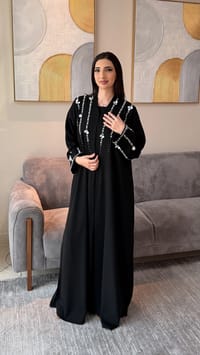 Zabida  Abaya Black thumb 2