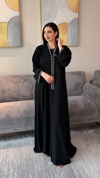 Kowsar   Abaya Black thumb 2