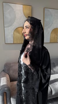Mayada abaya Black thumb 4
