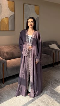 Izila Abaya Purple thumb 2
