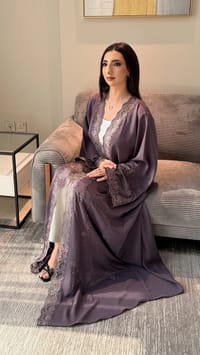 Izila Abaya Purple thumb 3