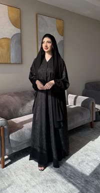 Nila Black Abaya thumb 2