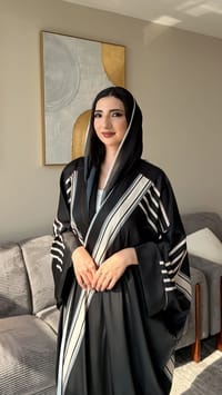 JB printed Abaya 03 thumb 1