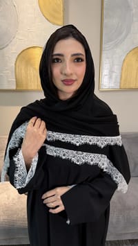 Abhar closed abaya Black | closed thumb 2