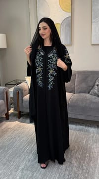 Ahlan abaya black thumb 3