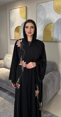 Alyazia abaya black thumb 1