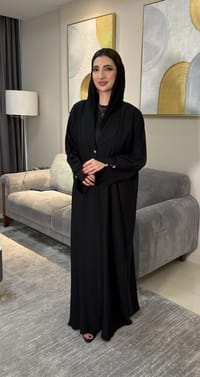 Mizna Abaya Black thumb 2