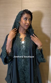 Miral abaya green thumb 1