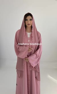 Alfan Abaya Pink thumb 1