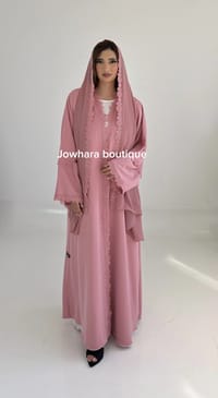 Alfan Abaya Pink thumb 2