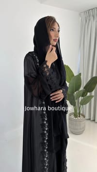 Amra Abaya Black thumb 1