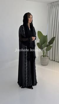 Amra Abaya Black thumb 2