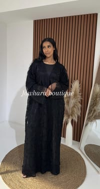 Ameera black Abaya thumb 2