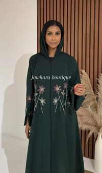 Bayan Abaya Green thumb 1