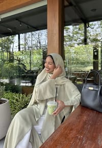 Suban Abaya color Matcha thumb 1