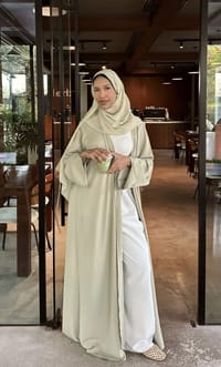 Suban Abaya color Matcha thumb 2