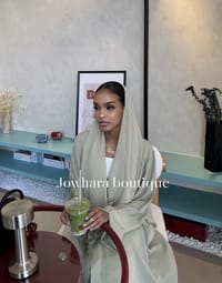 Suban Abaya color Matcha thumb 3