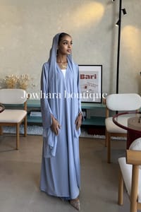 Suban Abaya color sky blue thumb 2