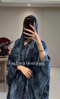 Mulki Abaya Blue thumb 1
