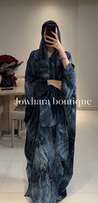 Mulki Abaya Blue thumb 3