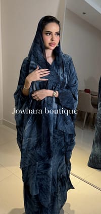 Mulki Abaya Blue thumb 4