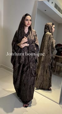 Mulki Abaya Chocolate thumb 2