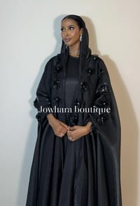 Ubax Abaya Black thumb 3