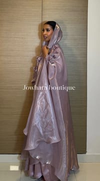 Ubax Abaya lilac thumb 2