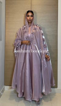 Ubax Abaya lilac thumb 3