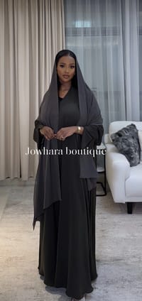 Najah Abaya Deep khaki thumb 2