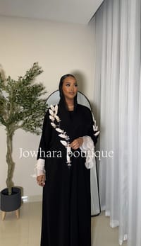 Randa Abaya Black thumb 3