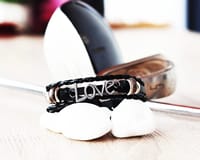 Love It, Do It, Stainless Steel _ 2Leather Hand Crafted Bracelet thumb 2