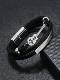 Men Guitar Layered Bracelet thumb 3