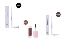 Black eyebrow & Brow eyebrow eye pencil & Mocha lipgloss                       Site + gift thumb 1