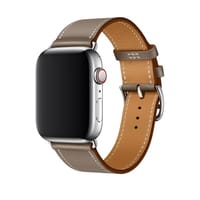 Apple Watch - Classic grey leather thumb 1