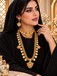 مرتعشة إماراتية مطلية بالذهب thumb 7