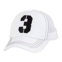 Number 3  White thumb 5