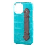 Aqua Blue Croc Side Finger case for 12 Pro thumb 2