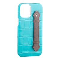 Aqua Blue Croc Side Finger case for 12 Pro thumb 3