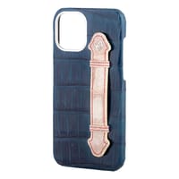 Navy Blue Croc Himalayan Side Finger case for 12 Pro thumb 3