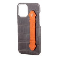 Grey Croc Orange Side Finger case for 12 Pro thumb 2