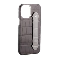 Black Croc Grey Side Finger case for 12 Pro thumb 3