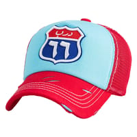 Route 66 Red/BabyBlue/Red thumb 1