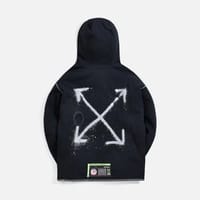NIKE X OFF WHITE BLACK HOODIE thumb 1