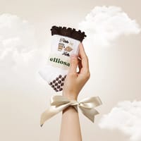 ELLIOSA PILATES SOCKS “PILATES & LATTE” thumb 1