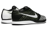 NIKE FLYKNIT RACER "BLACK WHITE VOLT" thumb 3